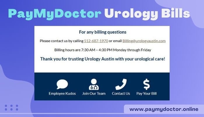 PayMyDoctor for Urology Bills